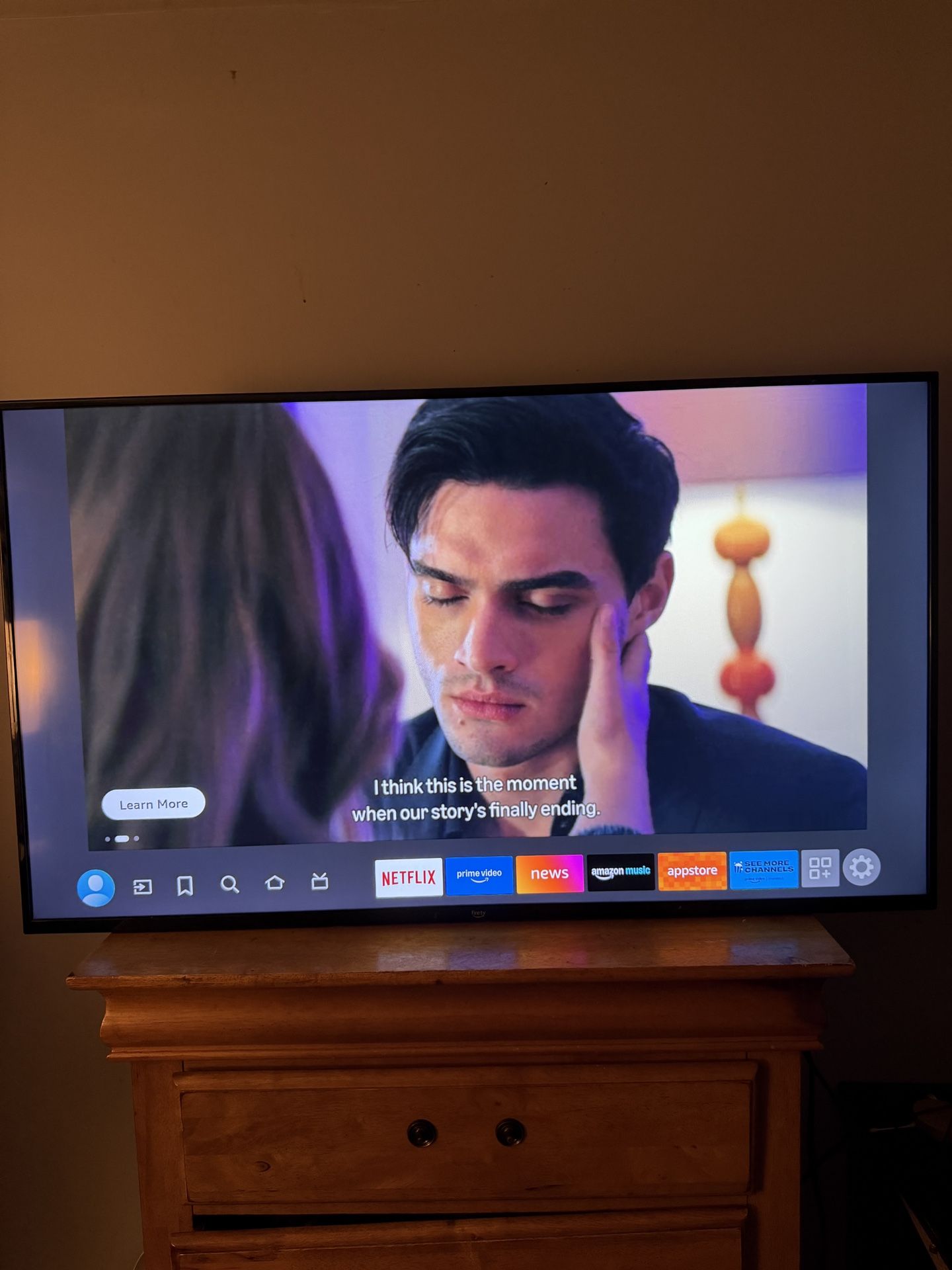 55’ Amazon Fire tv 4K