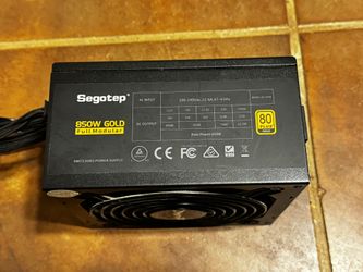 Segotep 850W 80+ Gold Power Supply