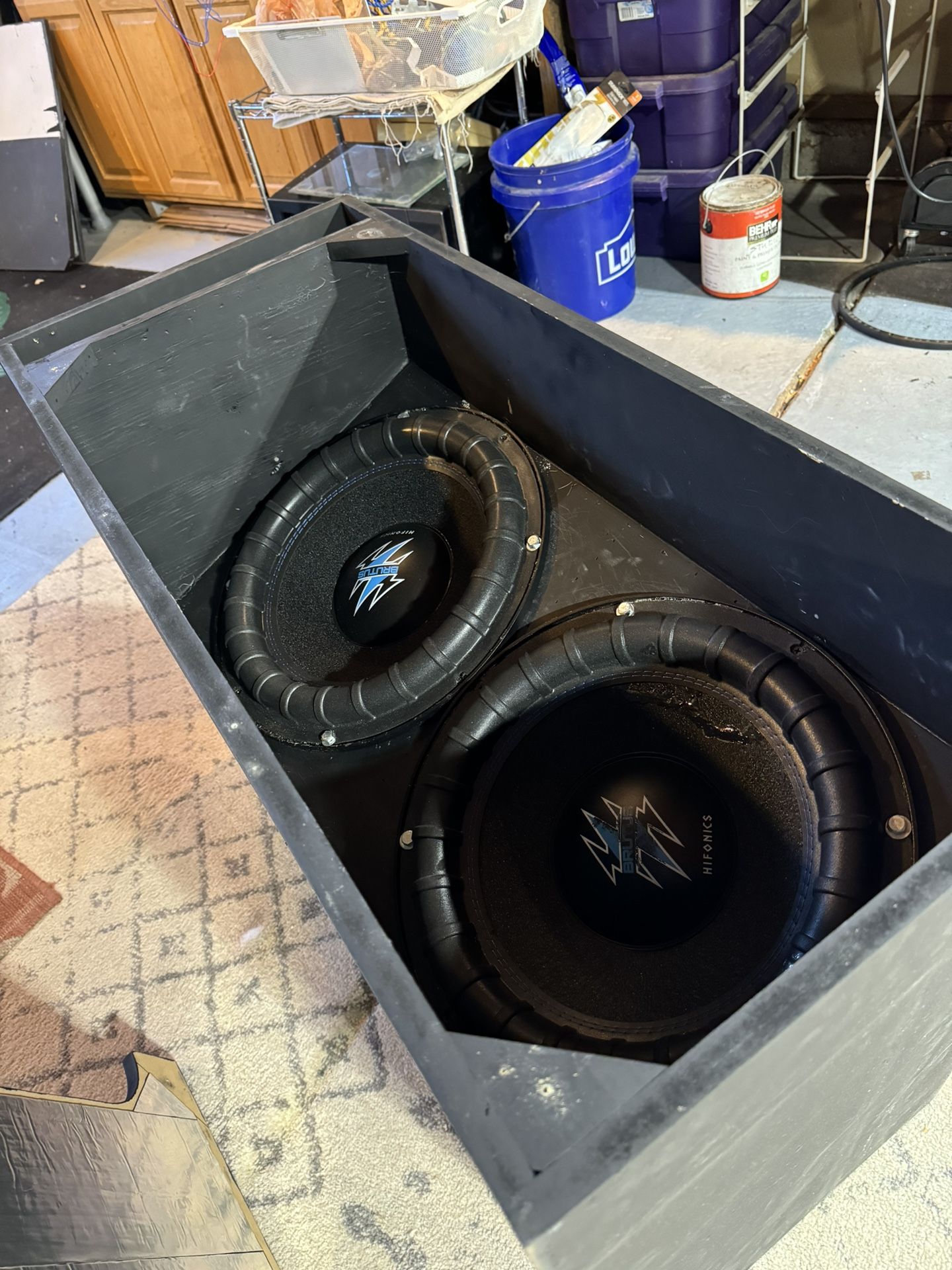 Bandpass Subwoofer Box For (2) 15’s