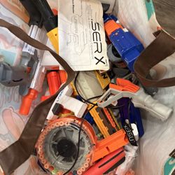 Assorted Nerf Guns