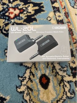 Boss WL-20L Wireless Guitar System