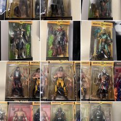 Mortal Kombat Video Game Action Figures - Please Read Description For Details