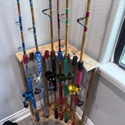 Fishing 🎣 Rod Rack Only 