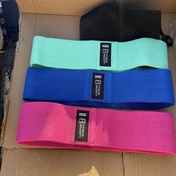 Three Piece Resistance Bands /Tres Piensas Bandas De Resistencia