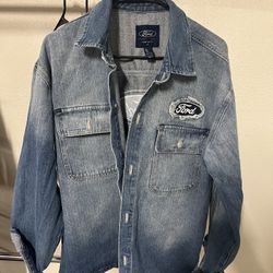 Ford Denim Jacket Size Small