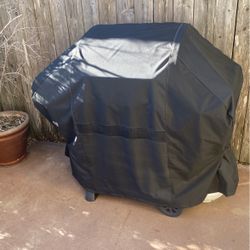 New Condition Grill With Cover Etc