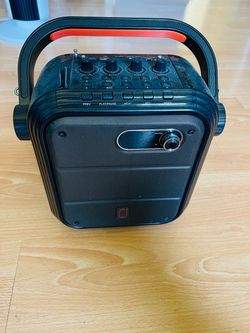 Portable Bluetooth PA Speaker with Mixer