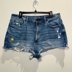 Arizona Jean Co Distressed Denim Cutoff Shorts