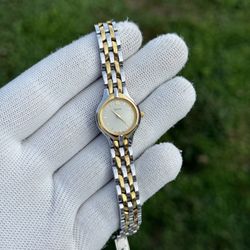 Citizen eco drive Elegant Gold and Silver Women's Watch vintage