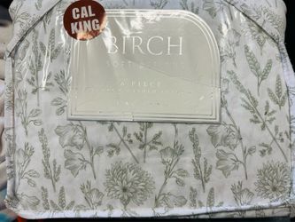 ✨ Birch Soft Designs 6-Piece Garment Washed Sheet Set + 4 Pillowcases ✨New