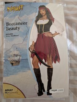 Pirate costume size medium