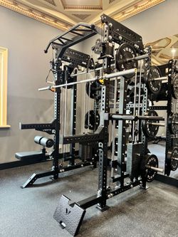 NEW COMMERCIAL RACK SMITH MACHINE POWER RACK COMMERCIAL RACK- FREE DELIVERY