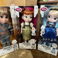 Disney Frozen Animators Collection Dolls - 2013 Editions