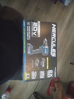 Hercules brushless drill combo kit