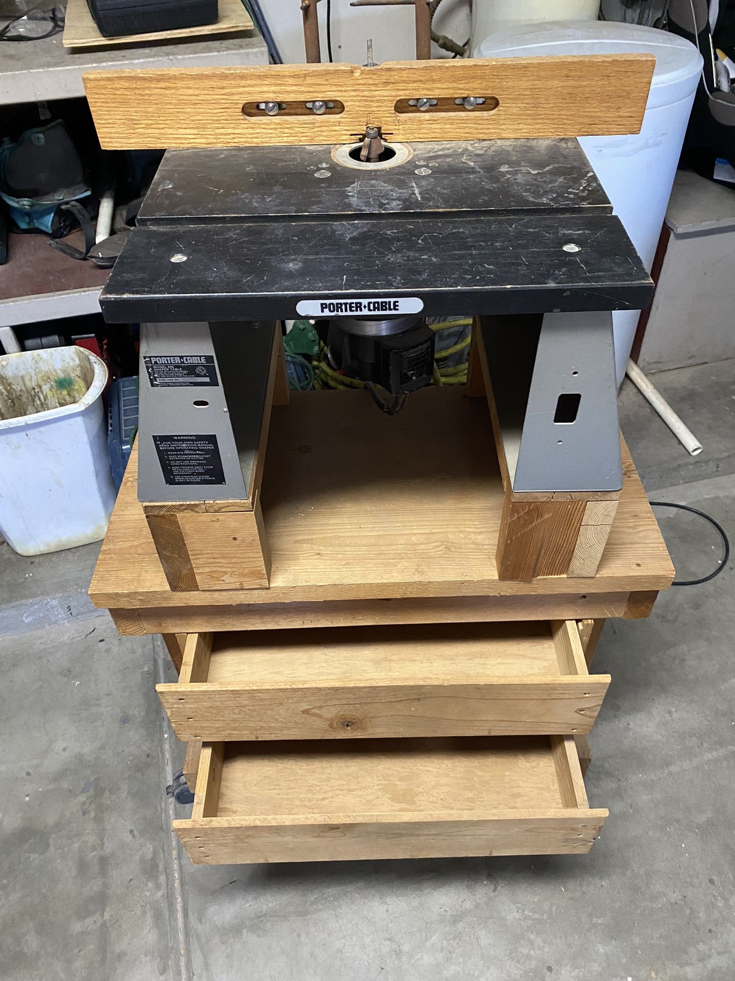 Porter Cable Model 696 Shaper Table