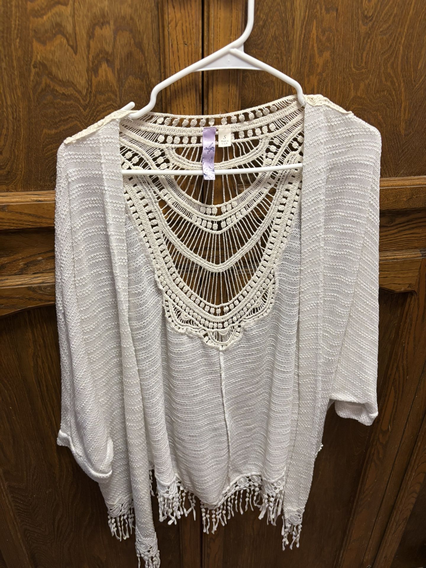 White Cardigans Size S