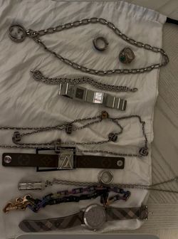 Gucci and Louis Vuitton Men’s Jewelry