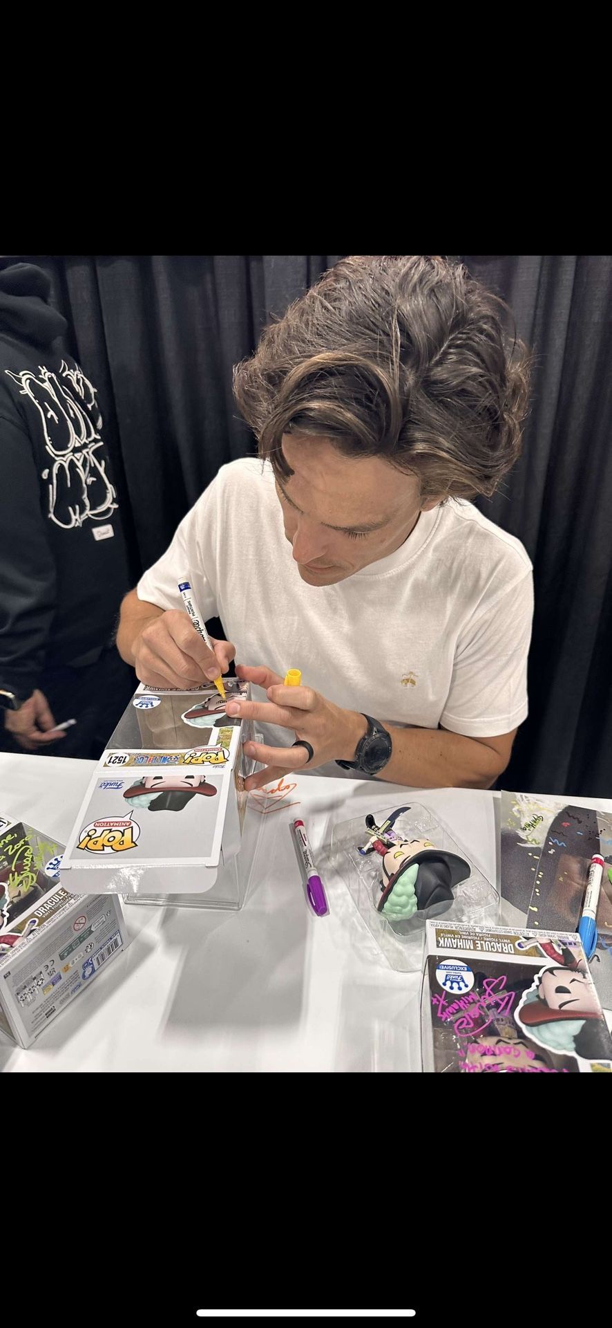 One Piece Funko Pop Mohawk W Auto