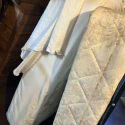 Free Full Size Mattress / Box Spring/ Simple Metal Frame 