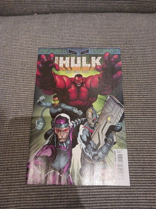 Red Hulk #9 [Doom] CVR A Cover Variant 10/1 Marvel Comics OCTOBER 2025