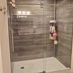 Frameless Shower Sliding Door