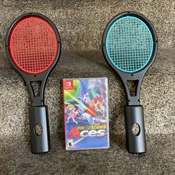 Mario Tennis Aces With rackets For Nintendo switch