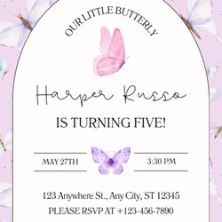 Any Theme/Event Digital Invitations