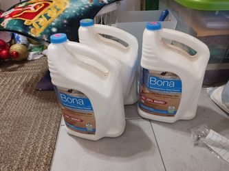Bona Hardwood Cleaner.