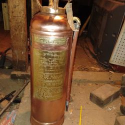 Antique Fire Extinguisher 