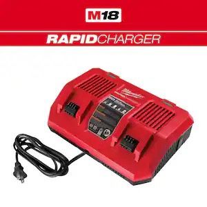 Milwaukee Dual Battery Turbo Charger And 1 Battery