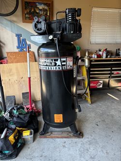 (Used) Campbell Hausfeld Professional Air Compressor 6 HP 60 Gallon