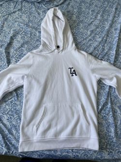Mister Tee White LA x Tokyo Hoodie Large