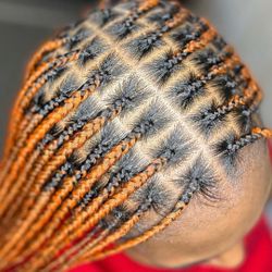 Knotless Braids Hair Included 