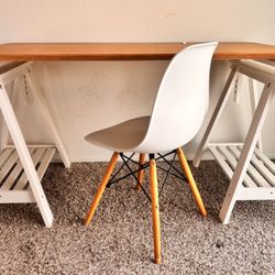 Beautiful Bamboo Desk with Chair
