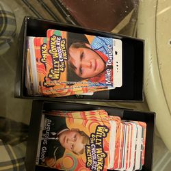 Old Rare Willy Wonka cards