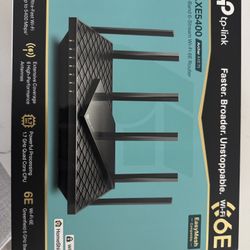 TP-Link AXE5400 Tri-Band WiFi 6E Router (Archer AXE75)