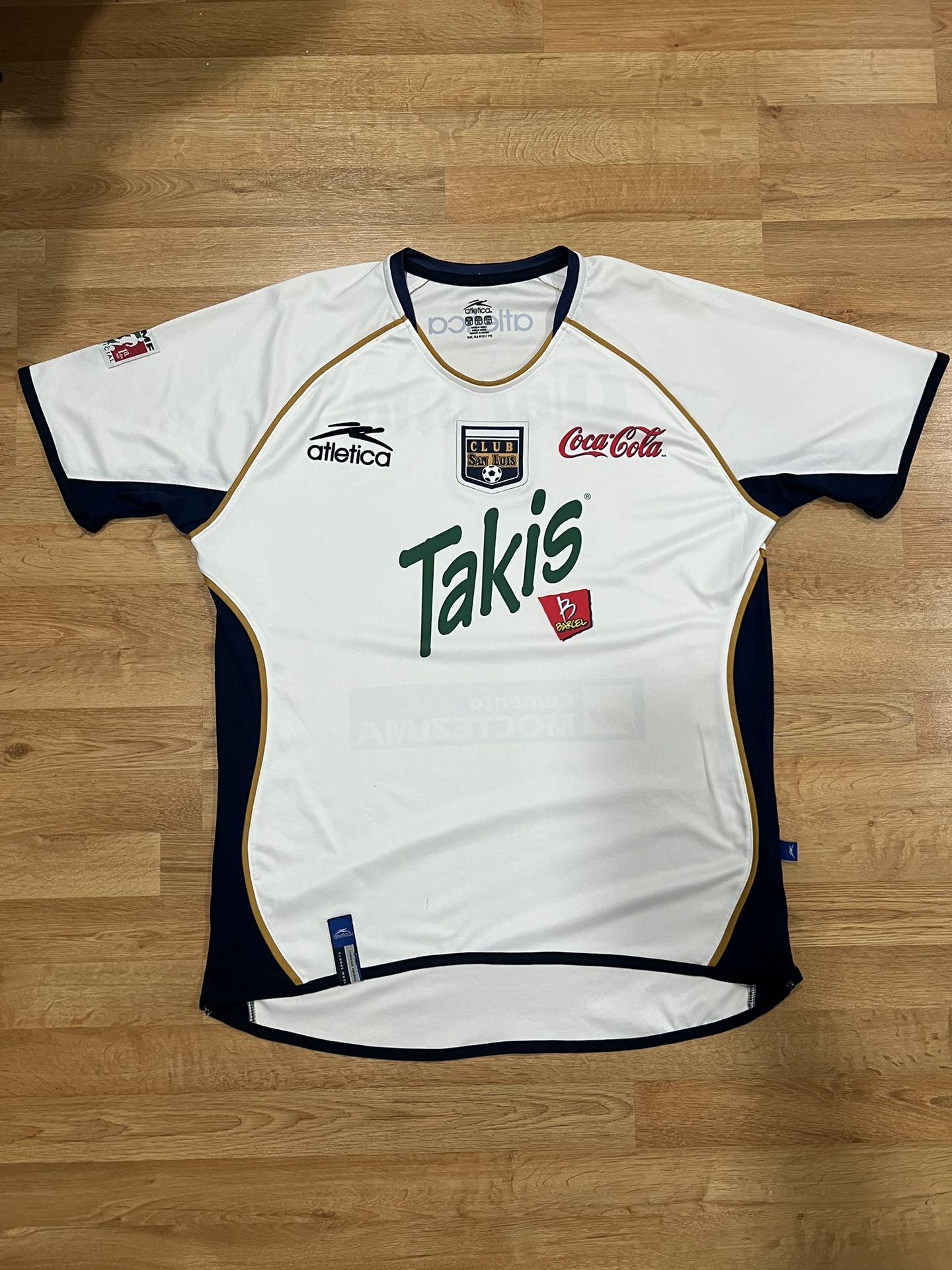 Men's Atletica Club San Luis Soccer Jersey Away Kit Size XL *Good Condition*