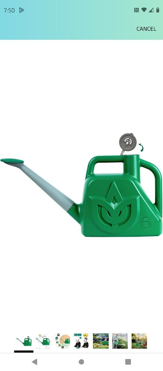 1.5 Gallon Green Watering Can