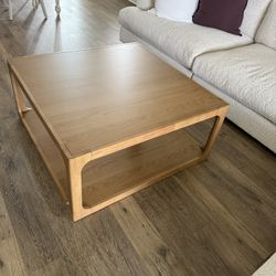 Large Brown Coffee Table