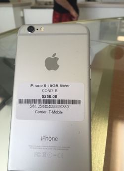 iPhone 6 16GB Silver T-Mobile