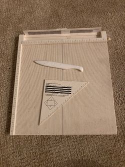 Papers Scoring board and envelopes dimension card tool