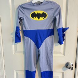 Costume Batman With Mask halloween For 4-7 Years Old