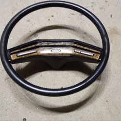 85-86 Ford Trucks OR Bronco Steering Wheel Part Nice 