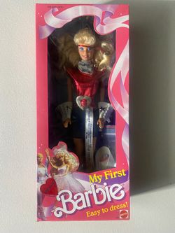 My First Barbie Doll 1990 Texas Convention Souvenir Doll #1280 Mint in Box 1988