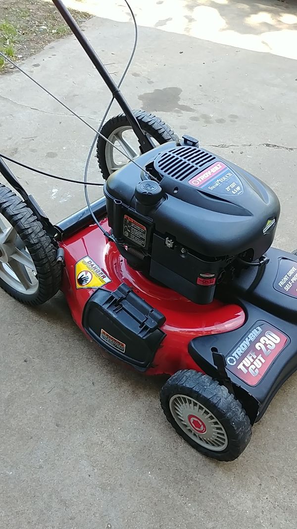 troy-bilt lawnmower for sale in fort worth, tx - offerup