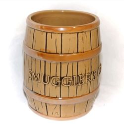Awesome Smuggler's Cove Barrel Tiki Mug 1st Edition by Munktiki 2009 Tan NEW