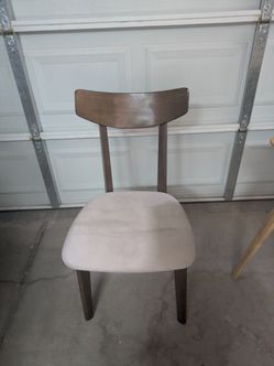 MCM dining chairs Pictured? Available.