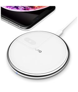 New in box Vebach Dubhe1 Wireless Charger, Qi Certified Fast Wireless Charging Pad Compatible with iPhone Xs/XS Max/XR, 7.5W for iPhone X/8/8Plus, 10