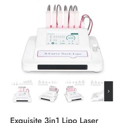 3 In 1 Laser Lipo / Vacuum Lift Machine 