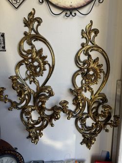 Home Interiors Syroco Sconces Set De Dos